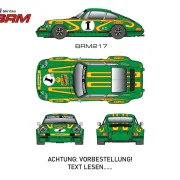Slotcar 1:24 Analog BRM 911 No.1 (grün), Rennversion, Metall-Chassis - BRM217