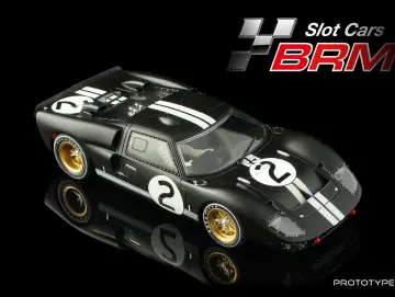 Slotcar 1:24 BRM GT40 MkII No. 2, Rennversion, Metall-Chassis, BRM219