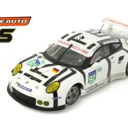 Slotcar 1:32 Analog SCALEAUTO 991.2 No. 92 — Wettbewerbsversion, Metall-Chassis, mit Tuningzubehör