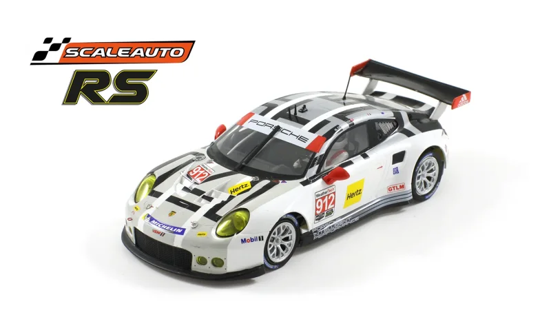 Slotcar 1:32 Analog SCALEAUTO 991 No. 912 — Wettbewerbsversion, Metall-Chassis, mit Tuningzubehör