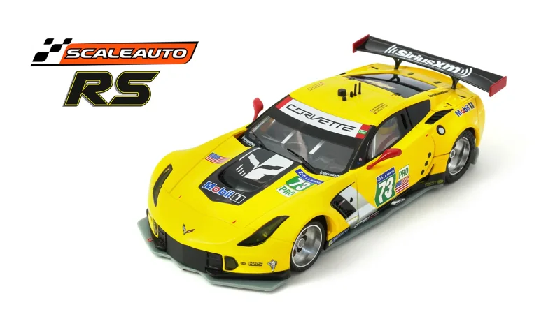 Slotcar 1:32 Analog SCALEAUTO A7R No. 74 — Wettbewerbsversion, Metall-Chassis, mit Tuningzubehör