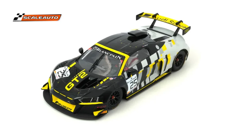 Slotcar 1:32 Analog SCALEAUTO LMS GT No. 25 — Kunststoff-Chassis