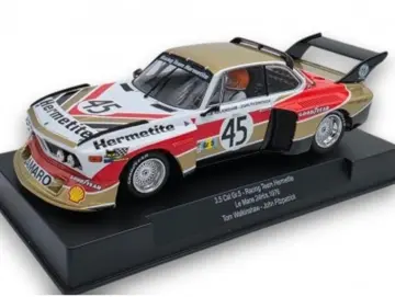 Slotcar 1:32 Analog SIDEWAYS 3.5 CSL No. 45 — Rennversion, Kunststoff-Chassis
