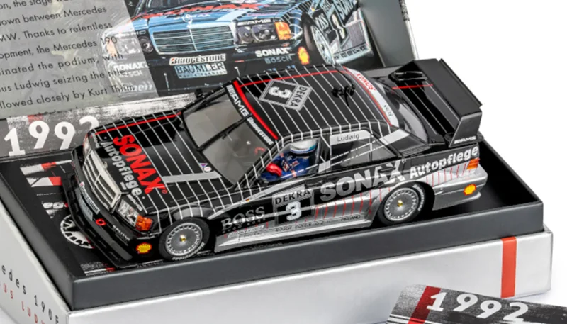 Slotcar 1:32 Analog Slot.it 190 No. 3 LUDWIG — Edition, Collectors Box, Rennversion, Kunststoff-Chassis