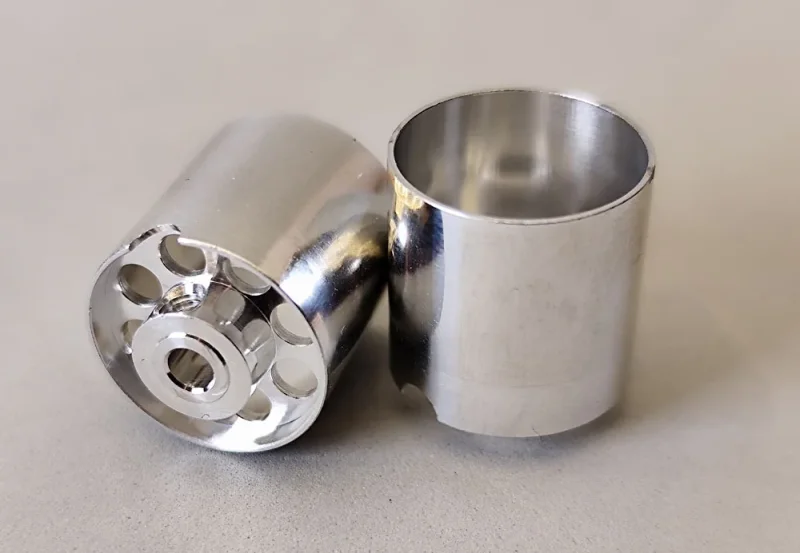 Slotcar Design-Topf-Slotcar Design-Topf-Felge, AD Ø 16.0, ID 15.2, B 16 mm, mit verl. NabeFelge, AD Ø 14,0, ID 13.1, B 6 mm, mit verl. Nabe