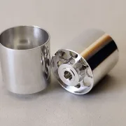 Slotcar Design-Topf-Slotcar Design-Topf-Felge, AD Ø 16.0, ID 15.2, B 16 mm, mit verl. NabeFelge, AD Ø 14,0, ID 13.1, B 6 mm, mit verl. Nabe