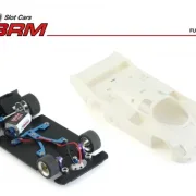 Slotcar 1:24 Analog Bausatz BRM 88C White Kit, Rennversion, Metall-Chassis