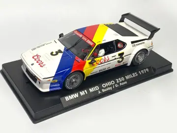 Slotcar Maßstab 1:32 analog FLY M1 No. 3 mit Kunststoff-Chassis