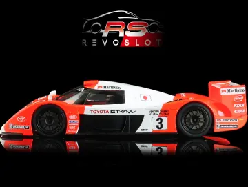 Slotcar Maßstab 1:32 analog REVOSLOT GT-One No. 3 in Rennversion mit Metall-Chassis