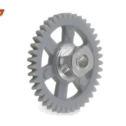 Spurzahnrad RS4 41Z M50 Plastik gelocht m.Alunabe f.Ø3mm -  SCALEAUTO