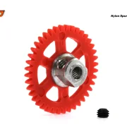 Spurzahnrad RS4 40Z M50 Plastik gelocht m.Alunabe f.Ø3mm -  SCALEAUTO