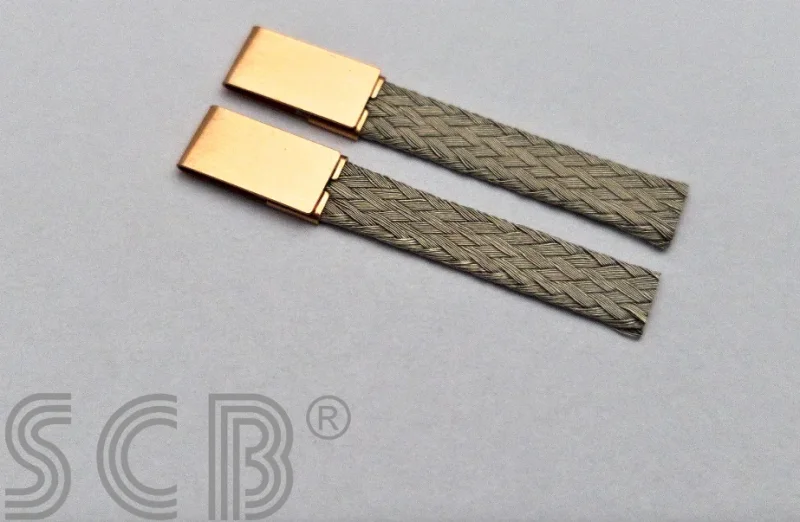 Standard KV - SCB - Stromabnehmer/Schleifer, Kupfer verzinnt 4.10 mm breit, 0.38 mm dick,, 26 mm lang