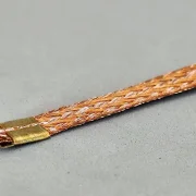 Stromabnehmer (1) 3,5x0,2mm Kupfer soft - dünn - zum selbst schneiden,  6,5cm Stück