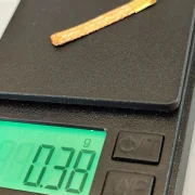 Stromabnehmer (1) 3,5x0,2mm Kupfer soft - dünn - zum selbst schneiden,  6,5cm Stück