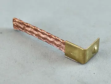 Stromabnehmer (1) QRC-Short 4,0x0,8mm Kupfer soft m.Schnellmontageclips