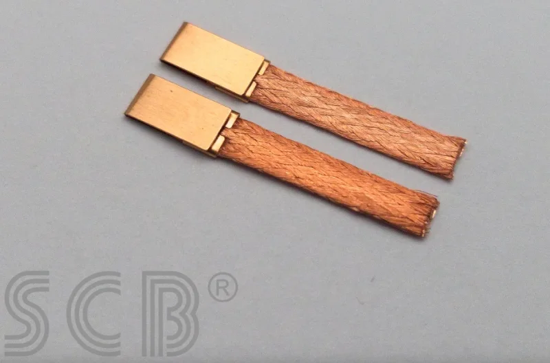 Super Thin Soft - SCB - Stromabnehmer/Schleifer, Kupfer  4.6 mm breit, 0.50 mm dick,, 26-30 mm lang