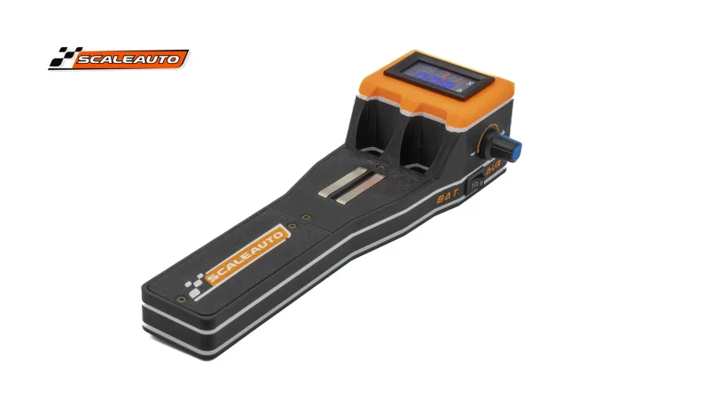 Test Bench SCALEAUTO Motor-Einlaufgerät 1:32 & 1:24 — Prüfstand für Slotcars zum Einlaufen des Motors und des montierten Fahrzeugs