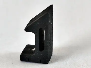 Windschild Halter, Holz schwarz, f. SLOT-GO-KART by SCT