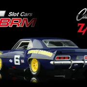 CAMARO Z28 1969 – SUNOCO – Trans-AM Laguna Seca 1969 - #6 ROGER PENSKE Ed Leslie - Ronnie Bucknum - Slotcar Maßstab 1:24 analog BRM