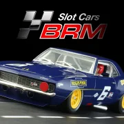 CAMARO Z28 1969 – SUNOCO – Trans-AM Laguna Seca 1969 - #6 ROGER PENSKE Ed Leslie - Ronnie Bucknum - Slotcar Maßstab 1:24 analog BRM